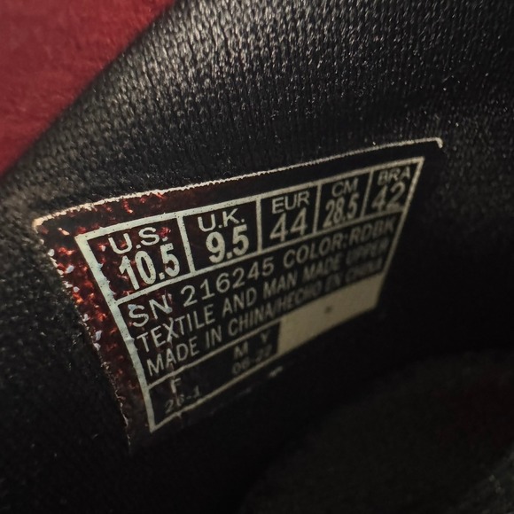 Skechers Workout Walker Arch Fit‎ Running Shoes Comfort Red Black Mens 10.5 - Picture 7 of 10